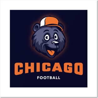 Chicago bears football Posters and Art